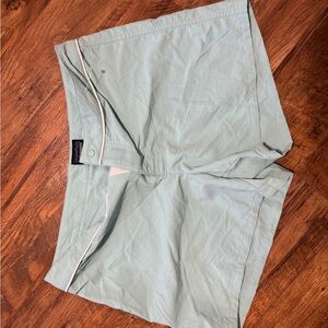 Patagonia women’s Blue Flat Front Shorts Relaxed Fit